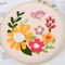 Punch Needle Embroidery Starter Kits for Kids and Adults Beginners, Include Instructions, Punch Needle Fabric with Floral Pattern, Yarns, Embroidery Hoops and Threader Tools